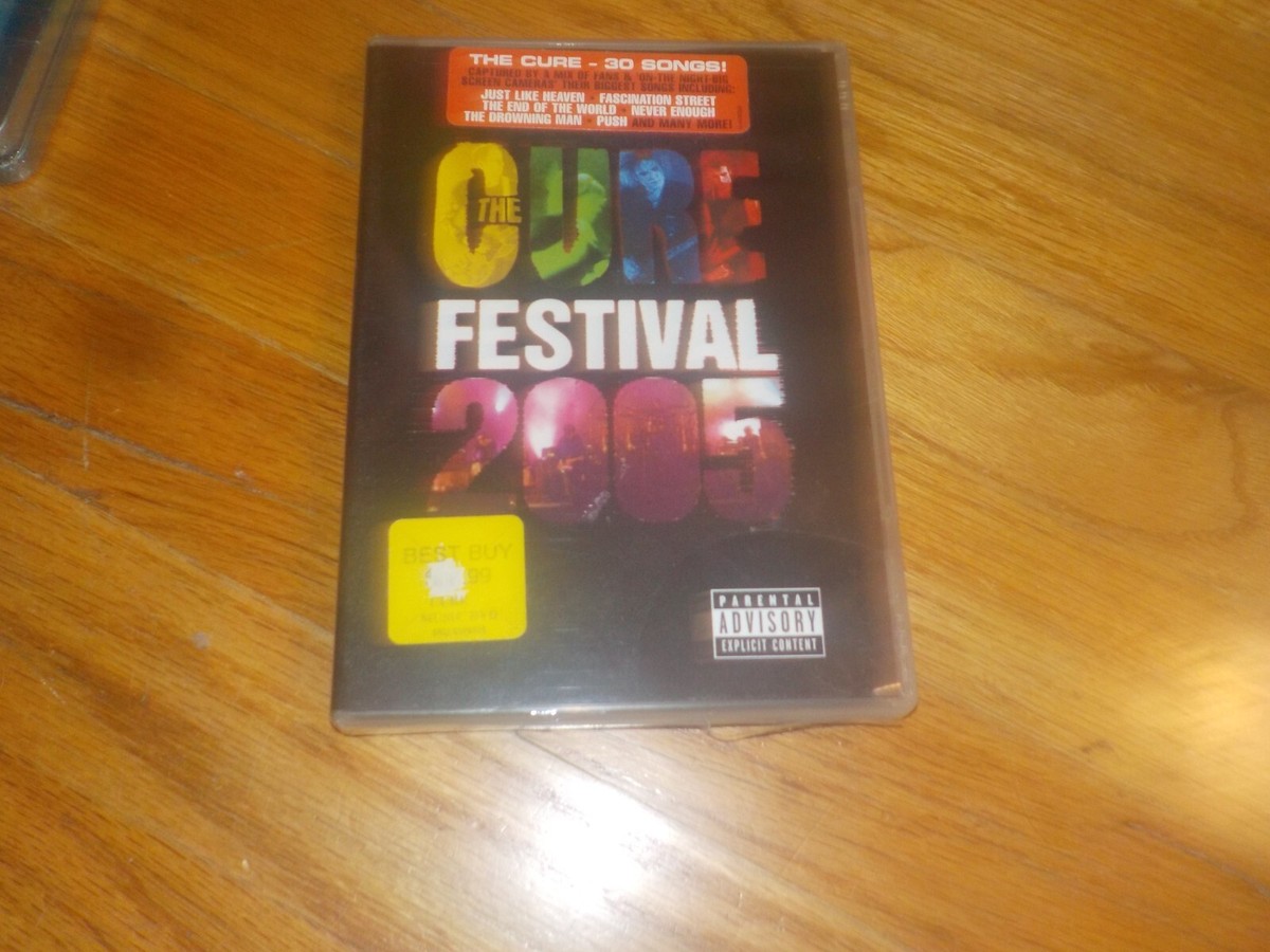 ミュージック The Cure Festival 2005 DVD The Cure - Festival 2005 (DVD, 2006) for sale online | eBay