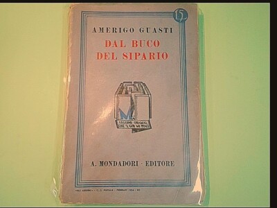 DAL BOCO DEL SIPARIO DEFEKT MONDADORI 1934