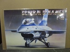 Vintage 1984 General Dynamics F-16 original air craft plane poster 10305
