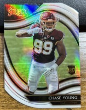 Chase Young 2020-21 Panini Select Field Level White Die-Cut Rookie #364 SSP