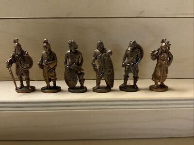 Komplettsatz Metallfiguren Krieger 1980 Üei