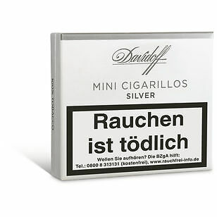 Zigarillo Davidoff Mini Zigarillos Silver ( 1x20 Stück )