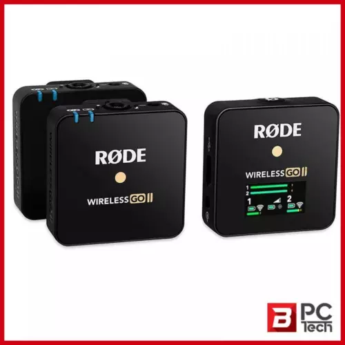 RODE Wireless GO II Dual Channel Wireless Microphone System