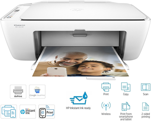 HP DeskJet 2620 Inalámbrica Todo en Uno Impresora fotográfica de inyección  de tinta Smartphone * Sin Tintas * | eBay