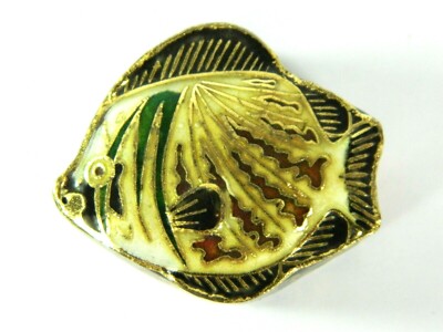 cliosonne fish boxes Value Arts Handmade Cloisonne Articulated Large Rainbow Trout Ornament : Home & Kitchen Antique Chinese Cloisonne Small Box