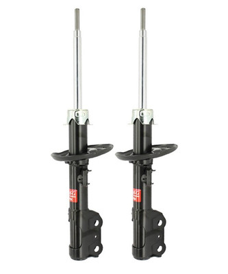 KYB Excel-g Front Struts Shocks 07-08 Honda Fit Set of 2 for sale 