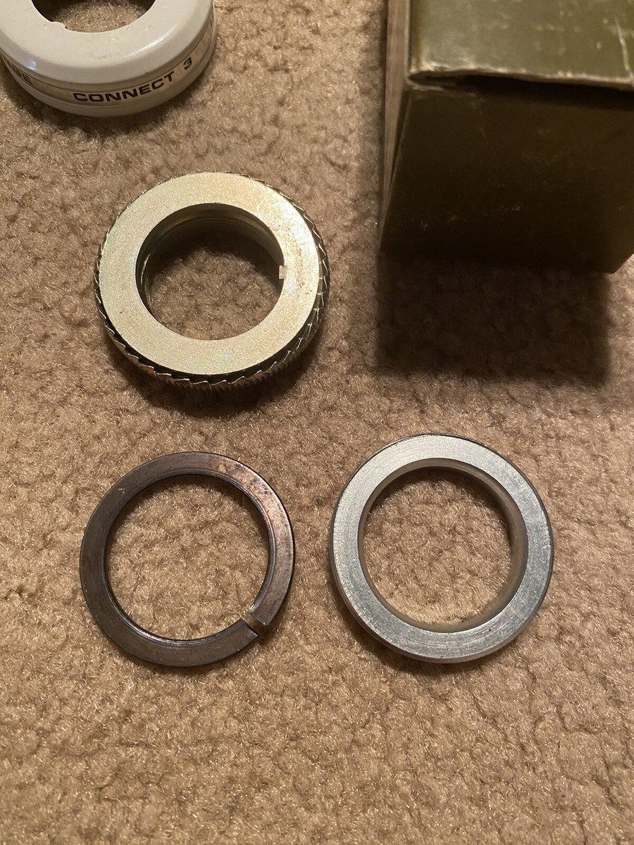 TANGE CONNECT 3 WHITE CHROME HEADSET OLD SCHOOL BMX GT HUTCH TANGE CONNECT 3 WHITE CHROME HEADSET OLD SCHOOL BMX GT HUTCH