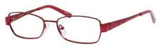 ENHANCE EN3913 WOMEN'S METAL EYEGLASSES 53-17-140 BURGUNDY WITH SOFT CASE