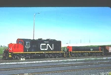 CNR 7227 GP-9, Toronto, ON, 05/93; Kodachrome Original