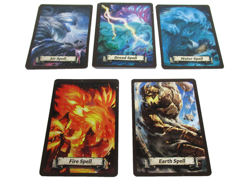 CARTE HEROQUEST MAZZO COMPLETO Equipaggiamento Tesoro Mostro Artefatto