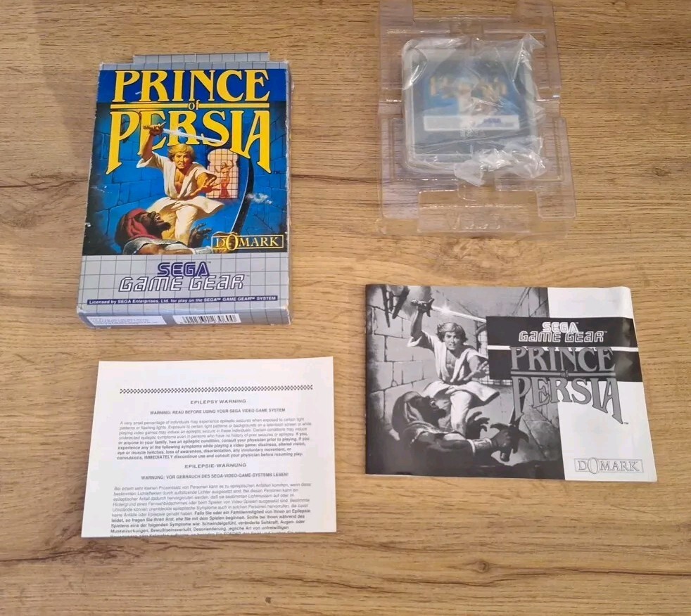 Prince of Persia - SEGA Game Gear - PAL - Complet - CIB TBE 