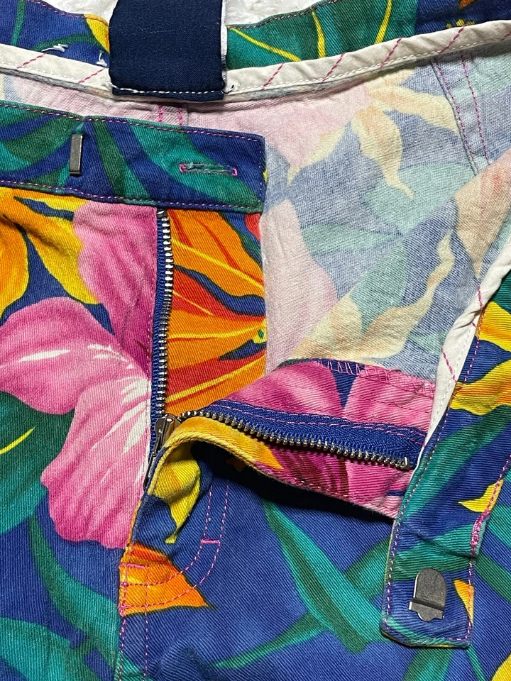 Pantalones Cortos Tommy Hilfiger Mujer 6 Florales Informales Playa Foto 3 de 4