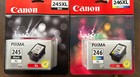 Canon Pg-245Xl / Cl-246Xl Ink Cartridge Combo Pack Brand New Free Shipping!