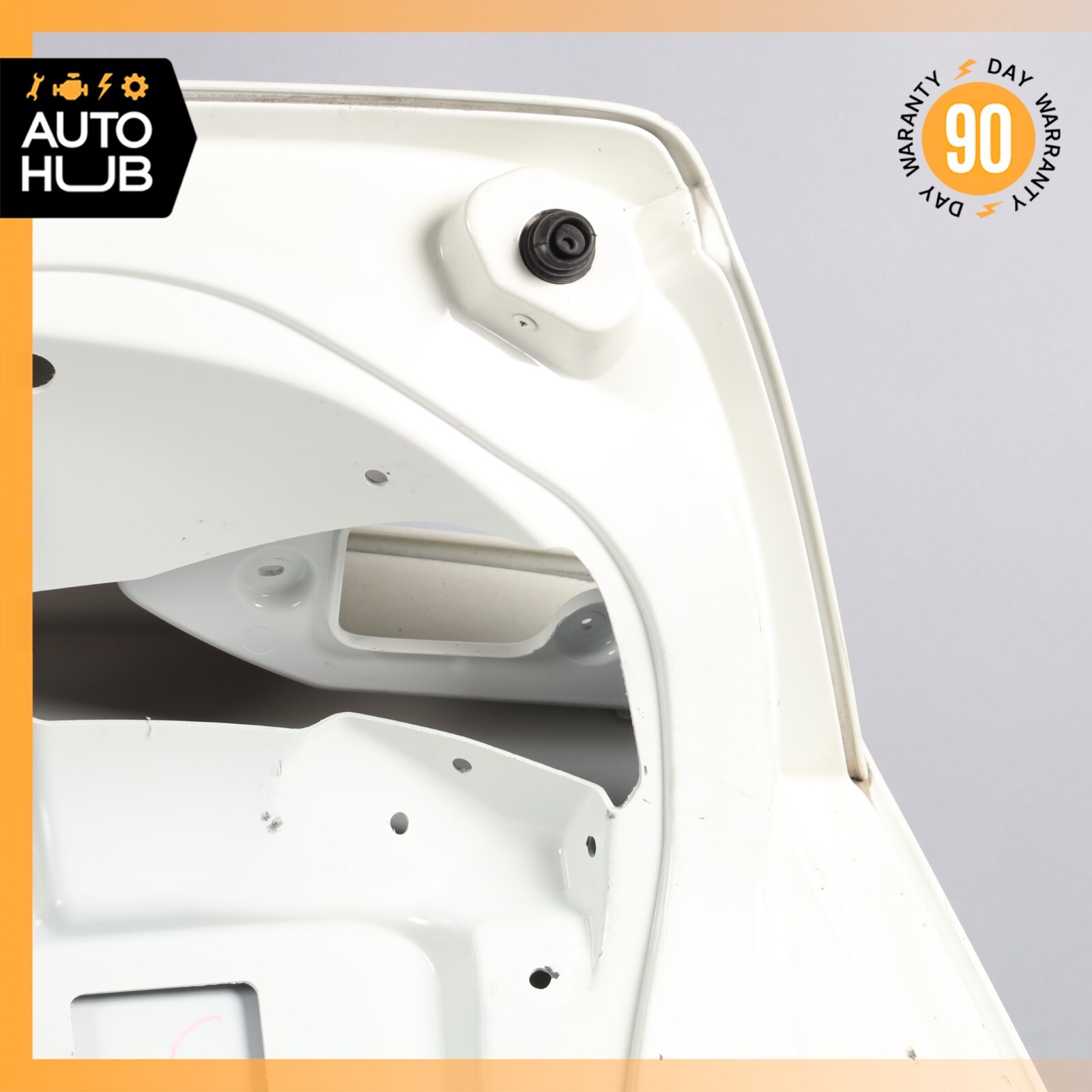 08-19 Maserati GranTurismo M145 Coupe Trunk Lid Panel Assembly White OEM 61k