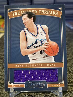 2012-13 Panini Timeless Treasures Treasured Threads Jeff Hornacek Jersey SSP /99