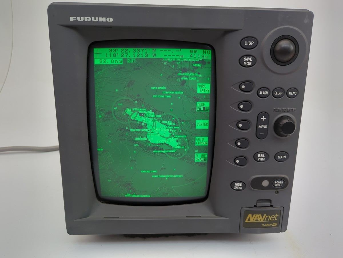 フルノ FURUNO NAVNet GPSプロッタ魚探レーダー MODEL1833C 地図データ 