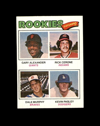 1977 TOPPS #476 ROOKIE CATCHERS DALE MURPHY BRAVES EXMT/NM *498