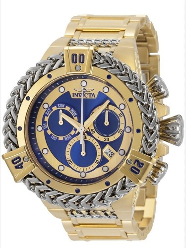 Invicta Bolt Herc Swiss Ronda Z60 Caliber Men's Watch - 53mm, Steel, Gold... - Picture 2 of 5