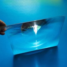355x430mm Optical PMMA Plastic Fresnel Lens DIY Projector Solar Energy Magnifier