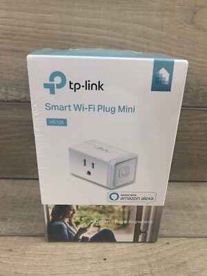TP-Link Kasa Smart Wi-Fi Plug Mini HS105 Google Assistant Amazon Alexa New!