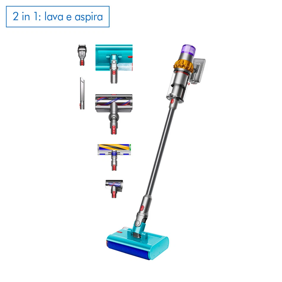 Aspirapolvere e lavapavimenti Dyson V15s Detect Submarine | Nuovo