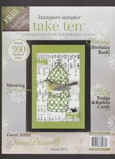 STAMPER'S SAMPLER TAKE TEN MAGAZINE FREE ARTIST PAPER INSIDE SUMMER 2015