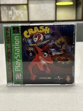 Crash Bandicoot 2 Cortex Strikes Back Greatest Hits for PS1, Complete Clean