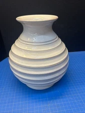 Italian Pottery Vase, Vietri Inc Of N.C. 11”x10”