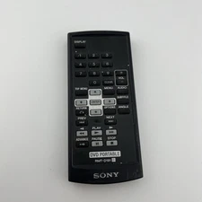 Sony DVD Portable Remote Control RMT-D191 Black DVP-FX730 DVP-FX930 DVP-FX921