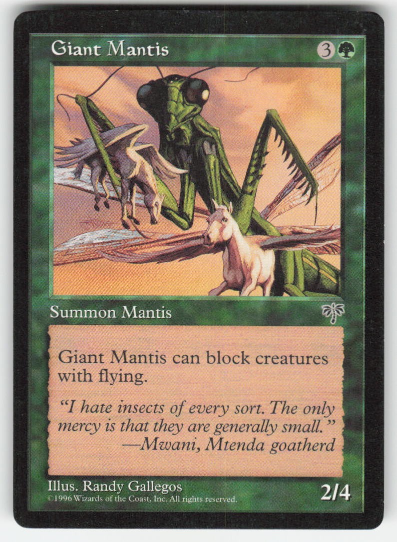 1996 Giant Mantis Mirage MTG