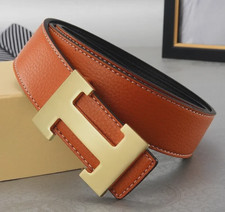 Width 3.8cm Famous Brand Belt Men Top Quality Genuine Luxury Leather Belts