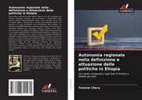 Autonomia Regionale Nella Definizione E Attuazione Delle Politiche In Etiopia