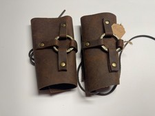 Medieval Leather Bracers
