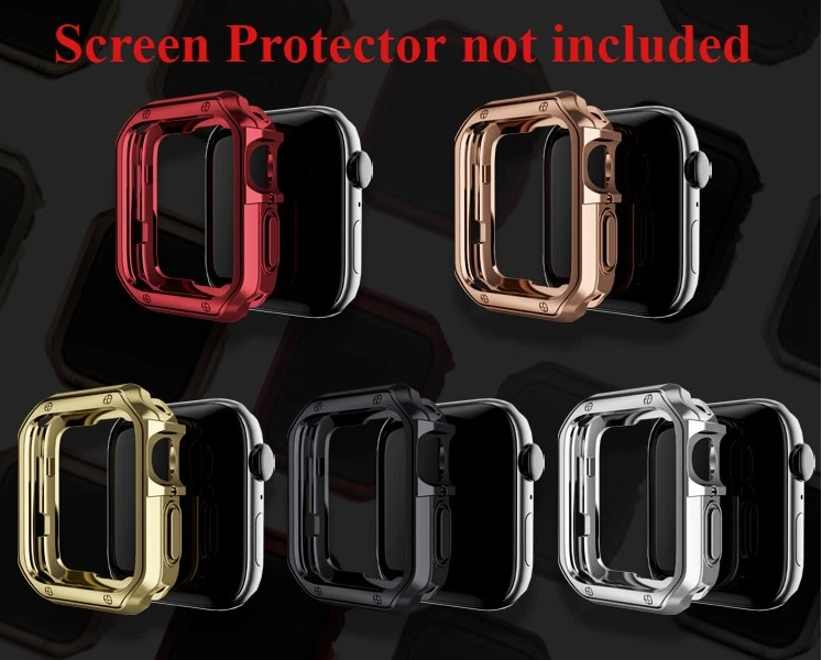 TPU Protector Case For Apple WatchUltra Series 11 10 9 8 7 6 5 Soft Bumper Cover - Image 4 of 4