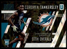 2017 Panini Unparalleled #232 Cordrea Tankersley RC Rookie Card