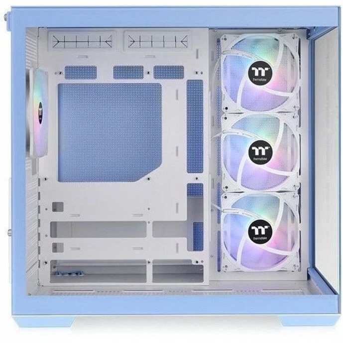 Thermaltake View 380 TG ARGB Hydrangea Blue Mid Tower Chassis (ca-1z2-00mfwn-00) - Image 3 of 4
