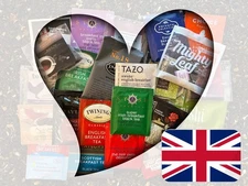 Breakfast Tea Bag Sampler Variety Pack - 24 Single-Serve Varieties - 19 Brands