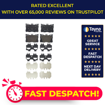 Brake Pads Set fits MERCEDES CLS400D C257 2.9D Front 2017 on OM656.929 Brembo