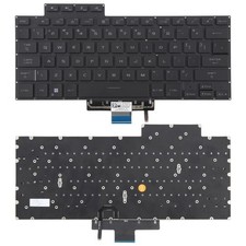 Backlit Replacement Keyboard for Asus ROG Zephyrus G16 GU603, US Layout, Black