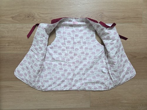 La Coqueta Kids Girls Red Vest Size 10Y - Picture 4 of 7