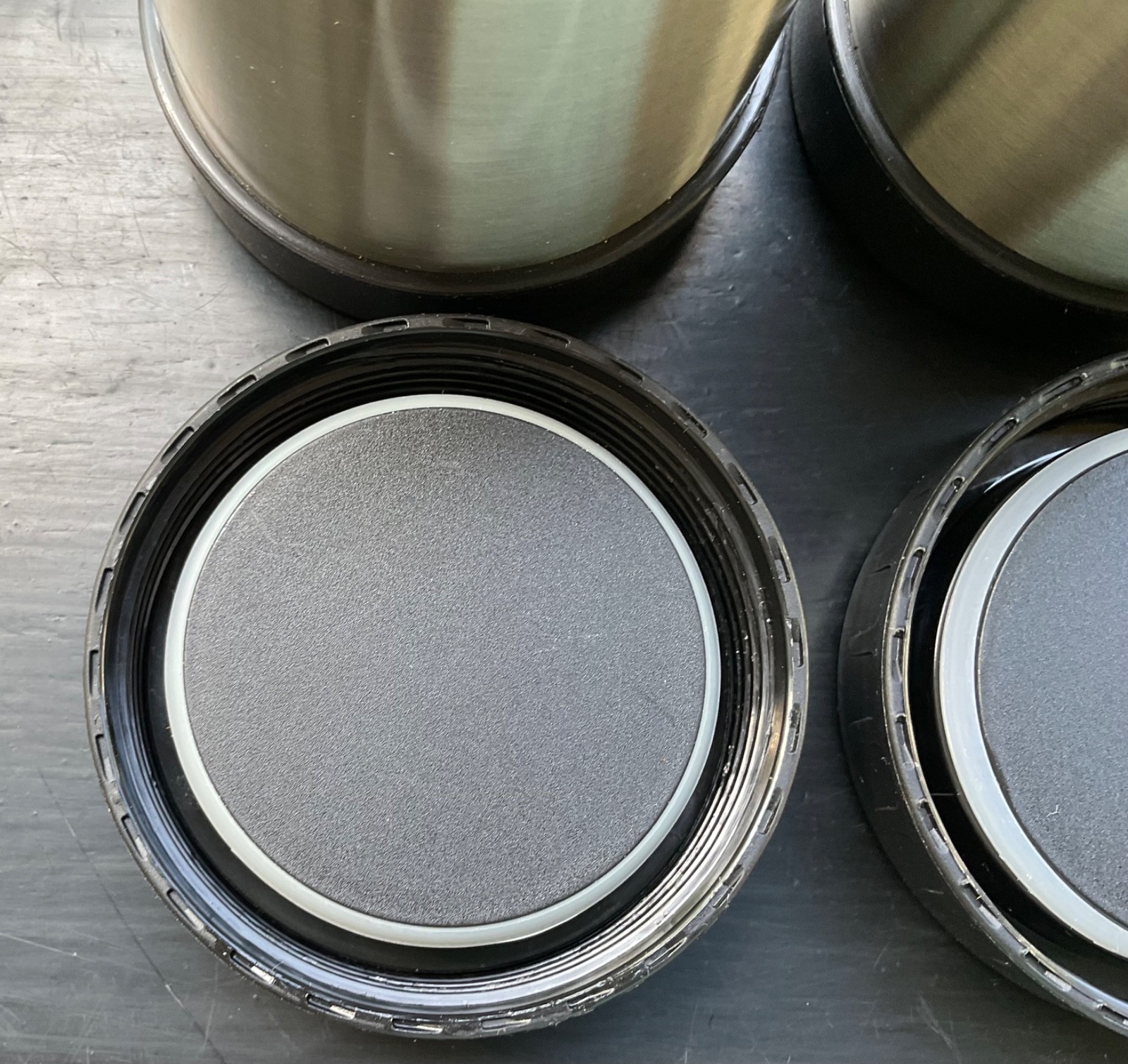 2 SUB ZERO FOOD JARS VACUUM INSULATED STAINLESS STEEL 12 OZ HOT & COLD-BRAND NEW