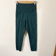 Girlfriend Collective Green Leggings Size Small FLAWED Activewear