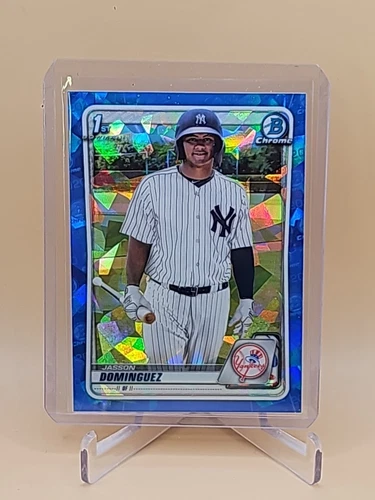 2020 Bowman Sapphire 1st Jasson Dominguez Chrome #BCP-8 Yankees 