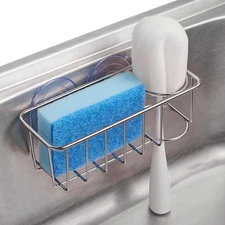 Sink Caddy Sponge Holder For Kitchen Sink 2 Suspension Optionssuction Cups And 