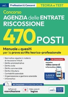 Concorso 470 posti Agenzia Entrate Riscossione: man... | Buch | Zustand sehr gut