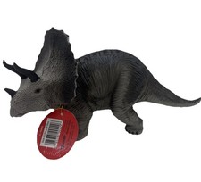 Toysmith Dinosaur Triceratops Hard Toy NEW 9  