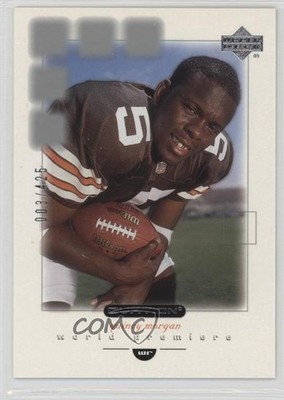 2001 Ovation World Premiere /425 Quincy Morgan (Portrait) #119 Rookie RC n1u