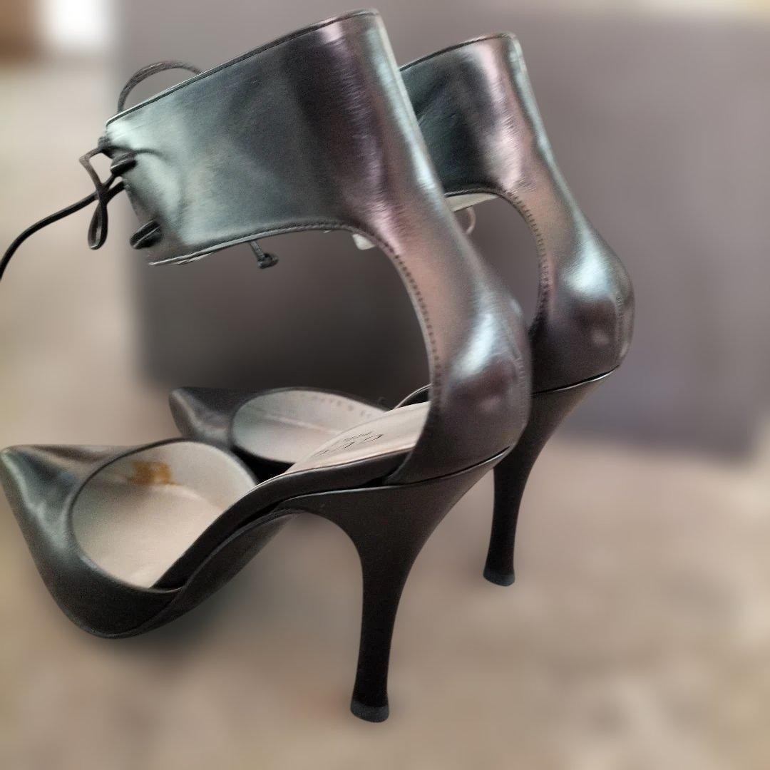 GUCCI Pumps Heel Horsebit Leather Black EU35.5/US5.5 113321c thumbnail 21