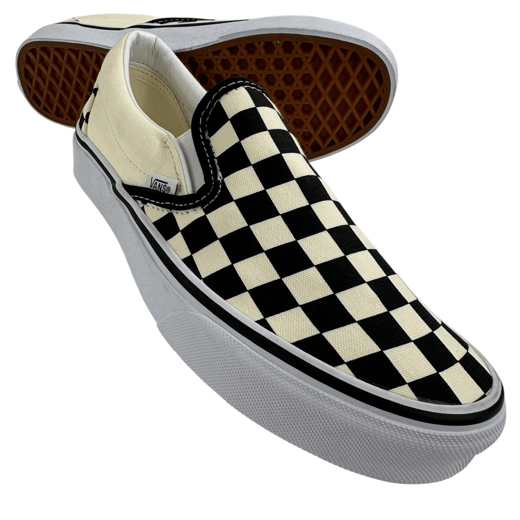 Vans Classic Slip-On Checkerboard Shoes
Men’s Size 6 / Women’s Size 7.5 Vans® Unisex Classic Slip-on - Checkerboard main image 4
