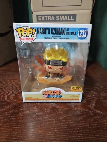 Funko Pop! Deluxe: Anim Naruto Uzumaki As Nine Tails #1233 - Hot Topic Exclusive